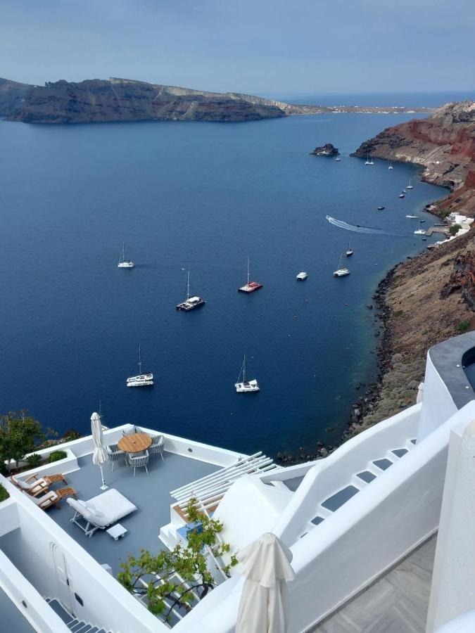 Captain John Villas Oia - Caldera & Sunset View Buitenkant foto