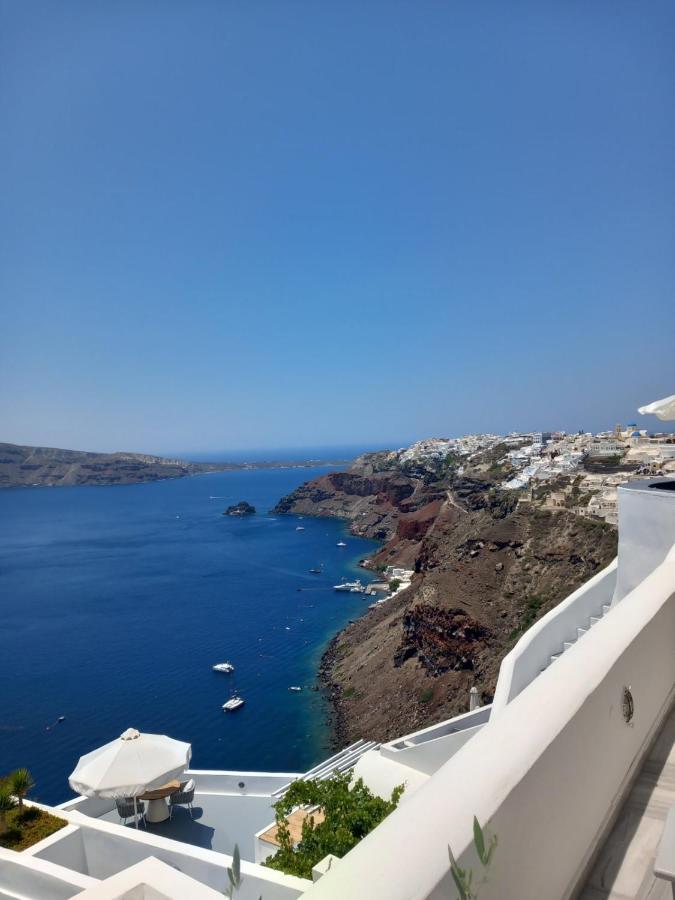 Captain John Villas Oia - Caldera & Sunset View Buitenkant foto