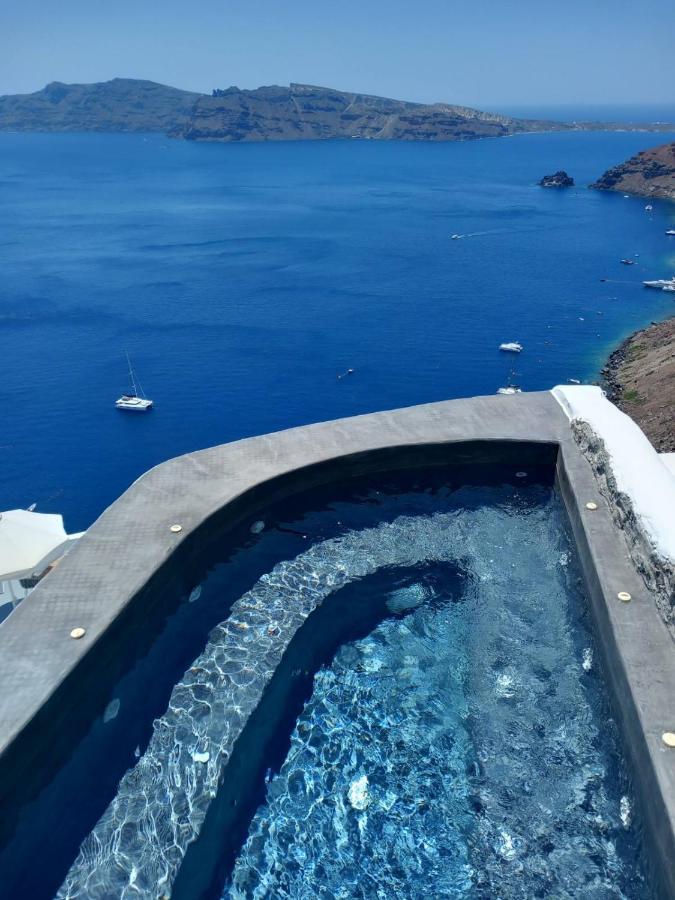 Captain John Villas Oia - Caldera & Sunset View Buitenkant foto
