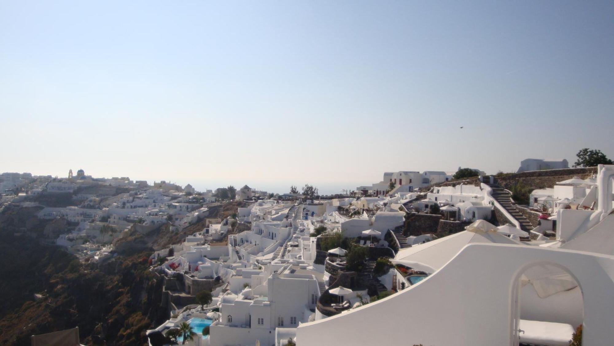 Captain John Villas Oia - Caldera & Sunset View Buitenkant foto
