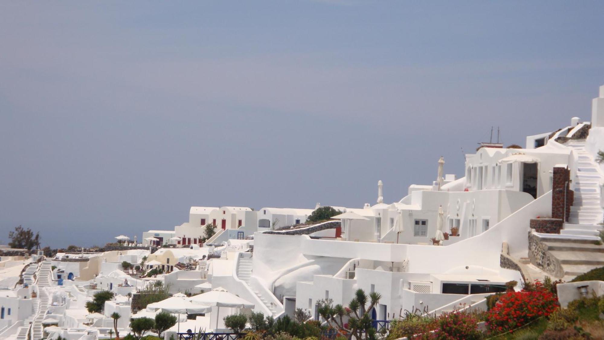 Captain John Villas Oia - Caldera & Sunset View Buitenkant foto