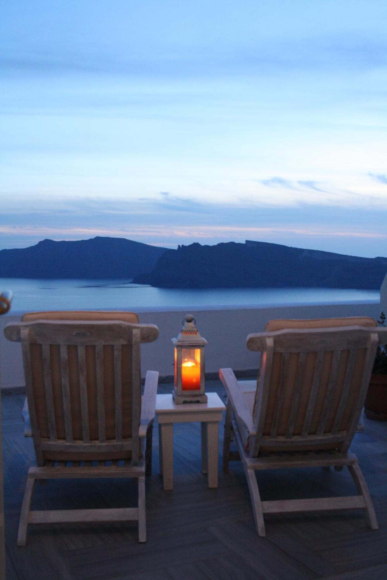 Captain John Villas Oia - Caldera & Sunset View Buitenkant foto