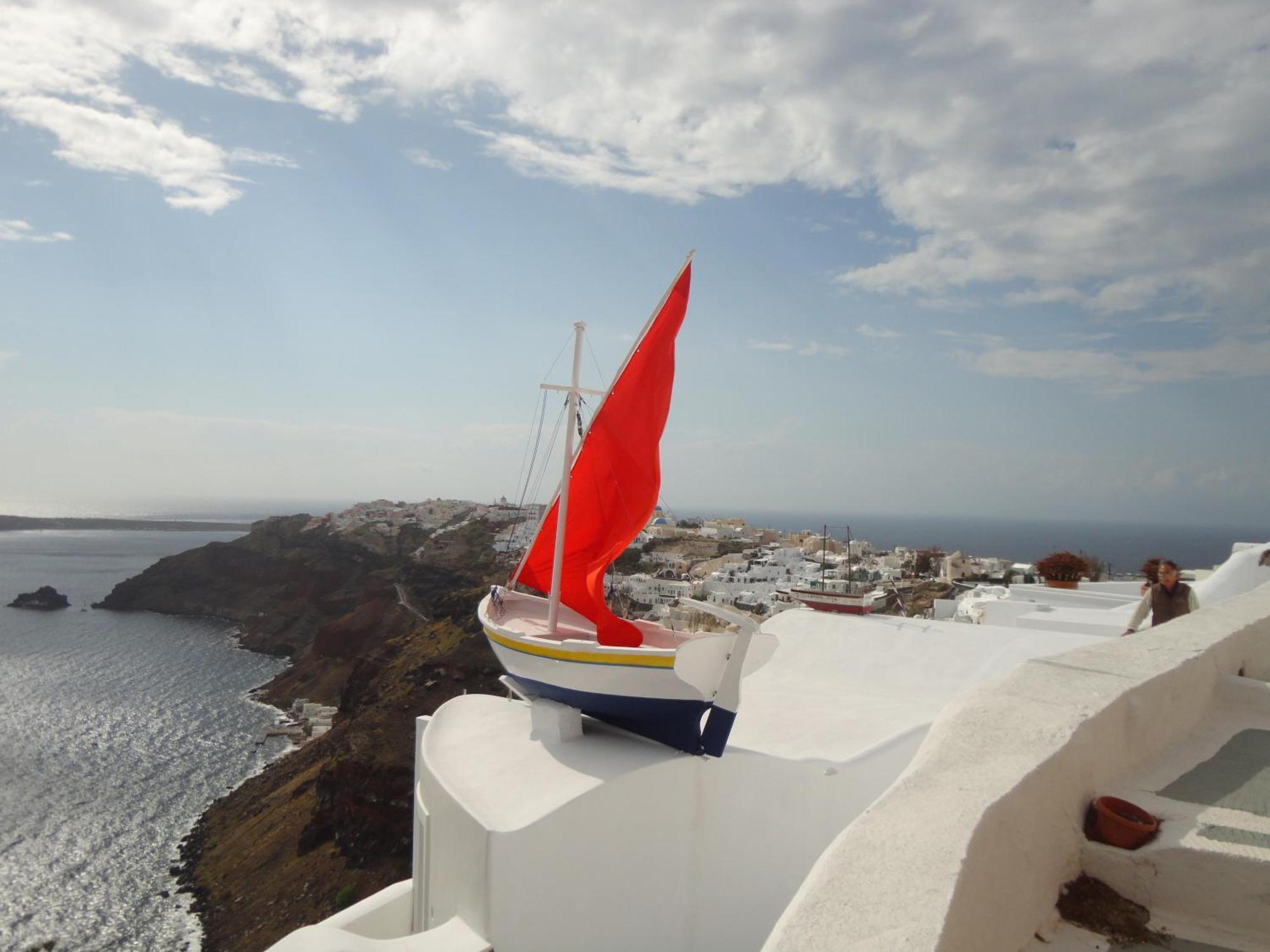 Captain John Villas Oia - Caldera & Sunset View Buitenkant foto