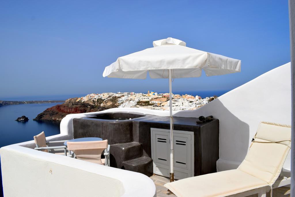 Captain John Villas Oia - Caldera & Sunset View Buitenkant foto