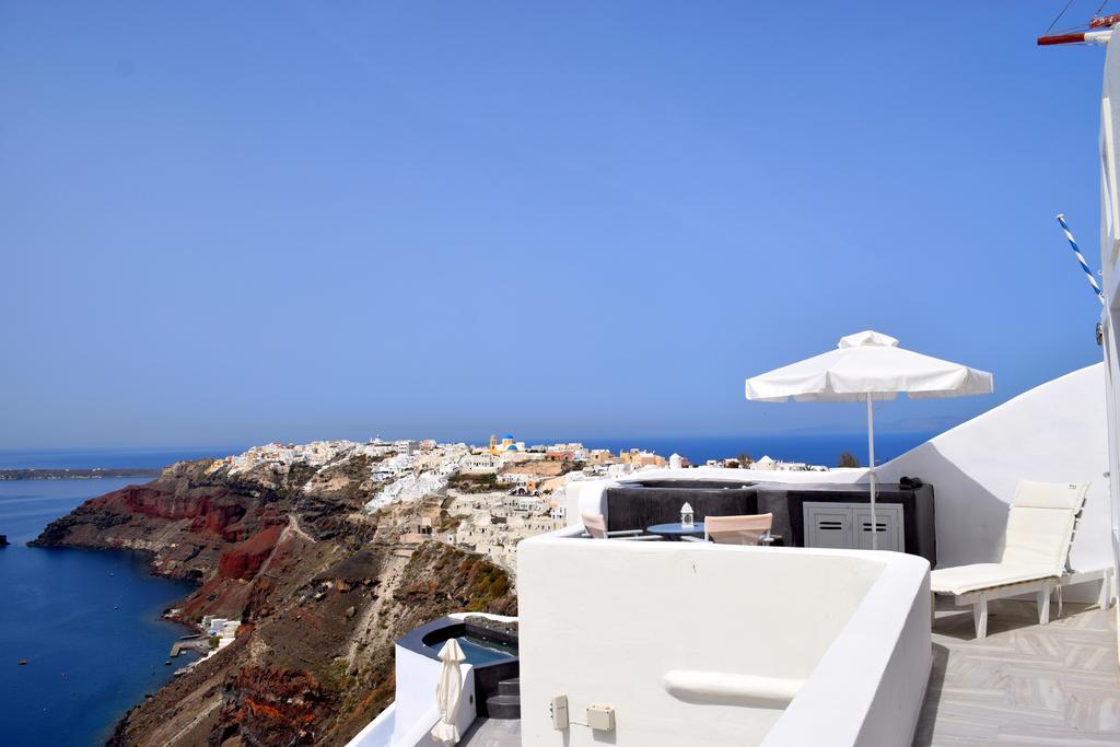 Captain John Villas Oia - Caldera & Sunset View Buitenkant foto