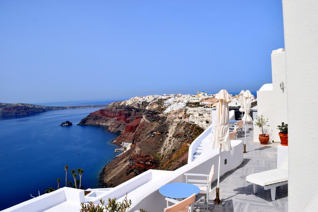 Captain John Villas Oia - Caldera & Sunset View Buitenkant foto