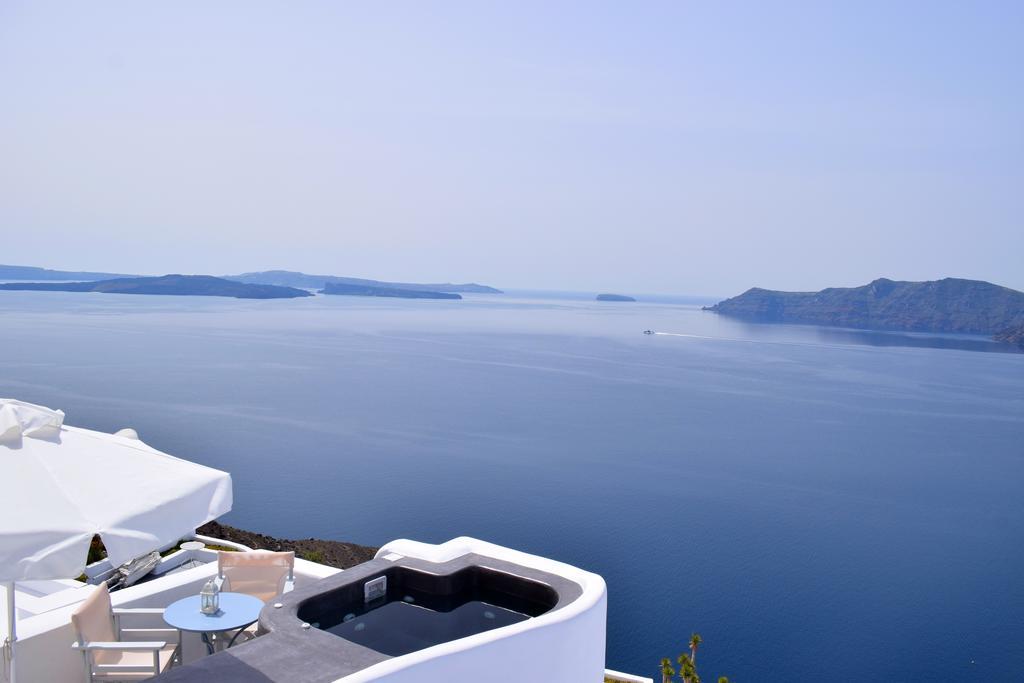 Captain John Villas Oia - Caldera & Sunset View Buitenkant foto
