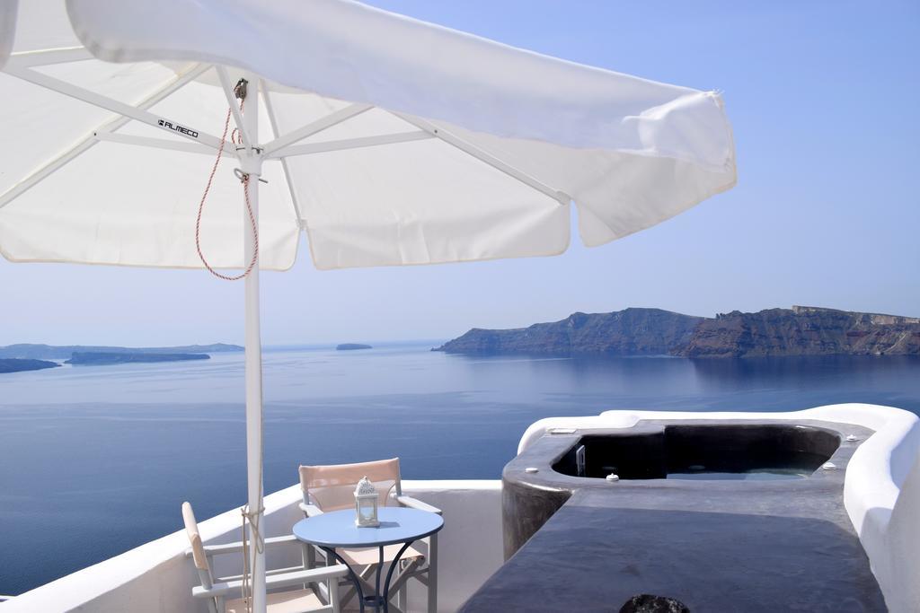Captain John Villas Oia - Caldera & Sunset View Buitenkant foto